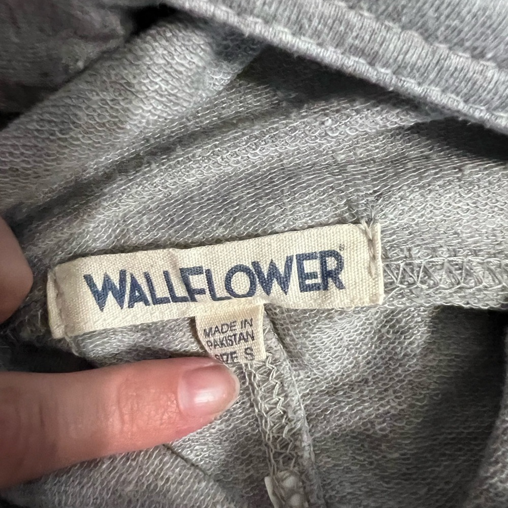 Women’s size small gray cotton overalls